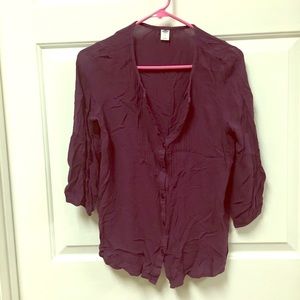 Button Down Blouse